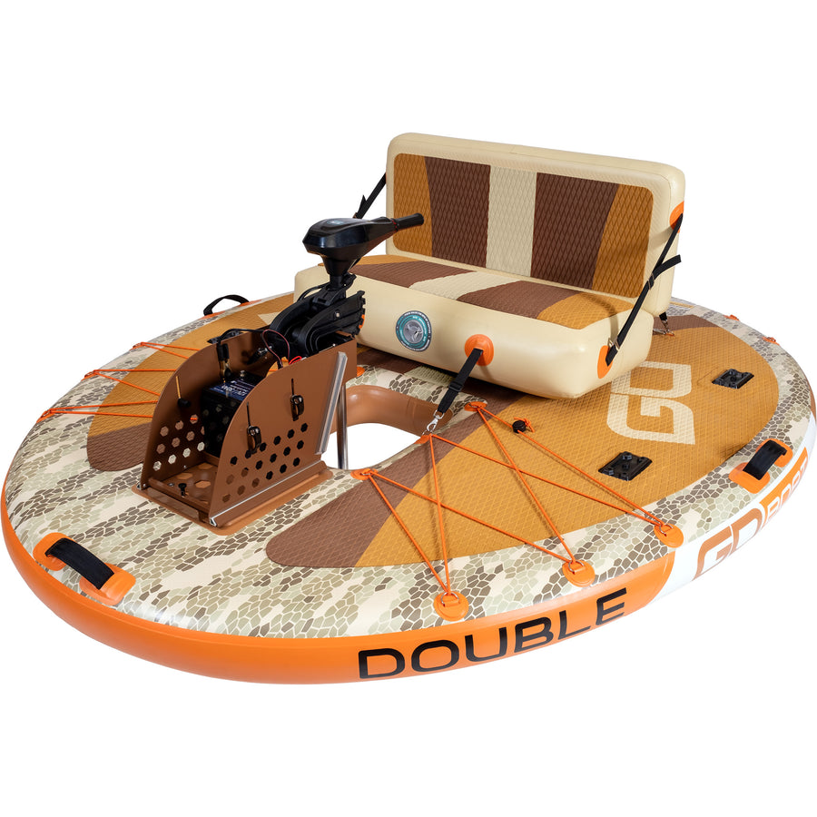 GoBoat Double Fish - two person fishing electric boat